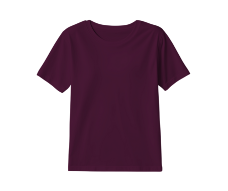 Women’s 100% Wine Round Neck T-Shirt – Premium Comfort & Style