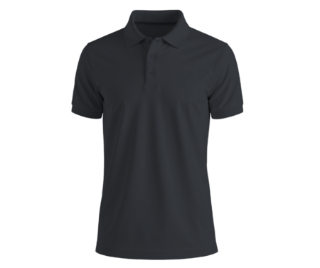 Unisex 100% Cotton Polo T-Shirt – E Grey Premium Comfort & Style