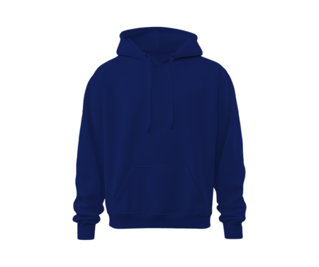 Unisex 100% Cotton Hoodies – Royal Blue Premium Comfort & Style