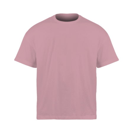 Unisex 100% Cotton Oversized T-Shirt – Onion Pink Premium Comfort & Style